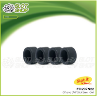 Slot.it PT1207N22 N22 Tyres (Suits 17.3mm Diameter Wheels)