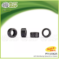 Slot.It PT1323G25 G25 Slick Racing Tyres 20.2 x 10.6mm