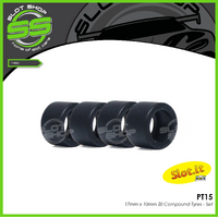 Slot.it PT15 Z0 Tyres (17 x 10mm)
