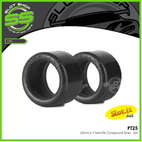 Slot.it PT25 P6 Tyres (20 x 11mm)