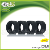 Slot.it PT35-C1 Slick Racing Tyres 20 x 9.5mm