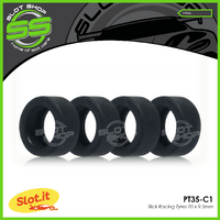 Slot.it PT35-C1 Slick Racing Tyres 20 x 9.5mm