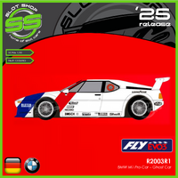 Fly EVO-3 R2003R1 BMW M1 Pro-Car - Ghost Car