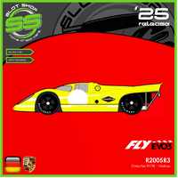 Fly EVO-3 R2005R3 Porsche 917K - Yellow
