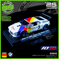 Fly EVO-3 R2085R BMW M1 Pro-Car #3 - Ohio 250 Miles '79 - J. Busby & D. Aase
