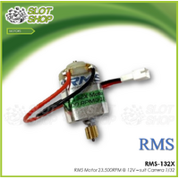 RMS-132X Motor - 23,500RPM @ 12V – suit Carrera 1/32