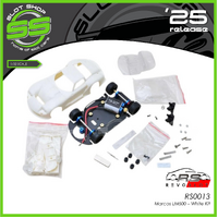 Revo Slot RS0013 Marcos LM600 - White Kit