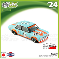 Revo Slot RS0238 Datsun 510 Gulf Livery #76