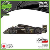 Revo Slot RS0288 Toyota GT-One #12 - John Player Special