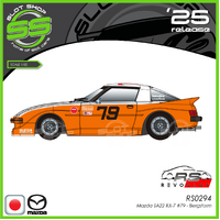 Revo Slot RS0294 Mazda SA22 RX-7 #79 - Bergstorm