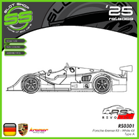 Revo Slot RS0301 Porsche Kremer K8 - White Kit - Type A