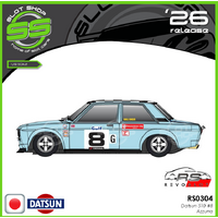 Revo Slot RS0304 Datsun 510 Azzurra #8