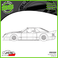 Revo Slot RS0320 Ford Mustang White Kit