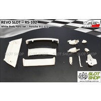 Revo Slot RS-102 White Parts Set - Porsche 911 GT2