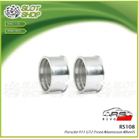 Revo Slot RS-108 Porsche 911 GT2 Front Aluminium Wheels