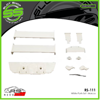 Revo Slot RS-111 White Parts Set - Marcos
