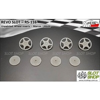 Revo Slot RS-116 Wheel Inserts - Marcos LM600