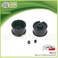 Revo Slot RS-117 Marcos F/R Aluminium Wheels
