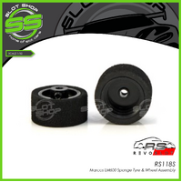 Revo Slot RS118S Marcos LM600 Rear Sponge Tyre & Wheel Assembly - Pair