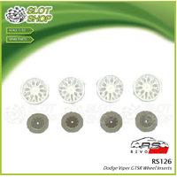 Revo Slot RS126 Dodge Viper Wheel Inserts