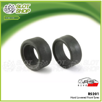 Revo Slot RS201 Hard Lowred Front Tyres