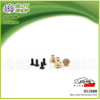 Revo Slot RS208B 2mm Brass Nuts and Screws