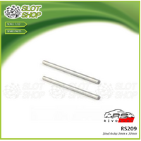 Revo Slot RS209 Steel Axles 3mm x 50mm