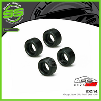 Revo Slot RS216L Group 2 Low Grip Front Tyres - Set
