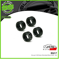 Revo Slot RS217 Group 2 30-Shore Standard Rear Tyres - Set
