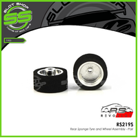 Revo Slot RS219S Rear Sponge Tyre & Wheel Assembly - Pair