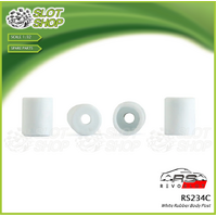 Revo Slot RS234C White Rubber Body Posts 1.5mm