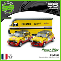 Avant Slot RSV2501 Renault Alpine Rally Team Pack