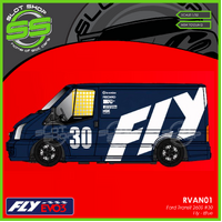 Fly EVO-3 RVAN01 Ford Transit 260S #30 - Fly - Blue