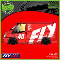 Fly EVO-3 RVAN02 Ford Transit 260S #45 - Fly - Red