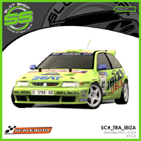 Scaleauto SC#_TBA_IBIZA Seat Ibiza EVO1 / EVO2 Kit Car