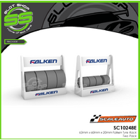 Scaleauto SC10248E Tyre Rack - Falken