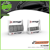 Scaleauto SC10248F Tyre Rack - Dunlop