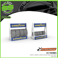 Scaleauto SC10248G Tyre Rack - GoodYear