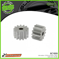 Scaleauto SC1033 Aluminium 13-Tooth Pinion Gear - Suits 2mm Shafts