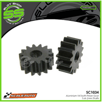 Scaleauto SC1034 Aluminium 14-Tooth Pinion Gear - Suits 2mm Shafts
