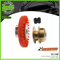 Scaleauto SC1100 30-Tooth Nylon Crown Gear for 3/32" Axle