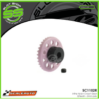 Scaleauto SC1102R Nylon Inline Crown Gear 32 teeth - Suits 3.0 mm Axles 