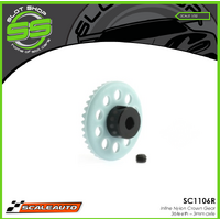 Scaleauto SC1106R Nylon Inline Crown Gear 36 teeth - Suits 3.0 mm Axles