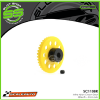 Scaleauto SC1108R Nylon Inline Crown Gear 38 teeth - Suits 3.0 mm Axles