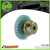Scaleauto SC1112R Nylon Crown Gear 26-Tooth - M.25 Screw - 3/32" Axles