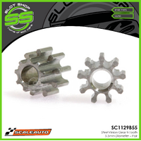 Scaleauto SC1129B55 Steel Pinion Gear 9-Tooth - 5.5mm Diameter - Pair