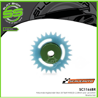 Scaleauto SC1166BR 26-Tooth Anglewinder Gear - Suits 2.38mm Axles Reverse Hub
