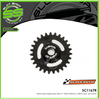 Scaleauto SC1167R Polyamide Anglewinder Gear 27 Teeth M50 for 2,38mm axle - ø15,8mm