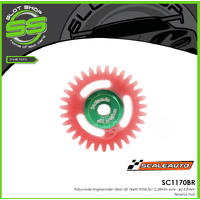 Scaleauto SC1170BR Anglewinder Gear 30 teeth - Suits 2.38mm Axles Reverse Hub