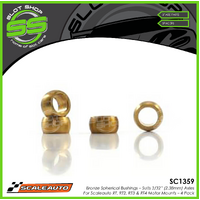 Scaleauto SC1359 Bronze Spherical Bushings for 3/32 Axles